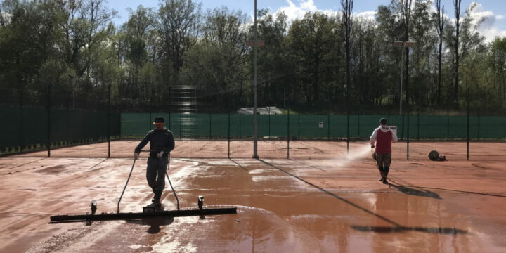 Renowacja kortów zewnętrznych