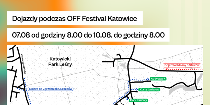 Objazd na Korty Muchowiec – OFF Festiwal